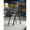 Taurus stepladder, climbable from one side, 3 steps